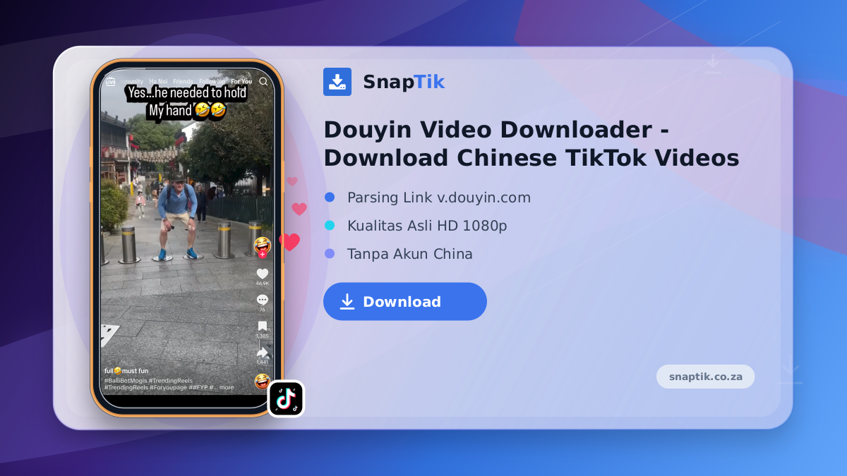 Douyin Video Downloader - Download Chinese TikTok Videos